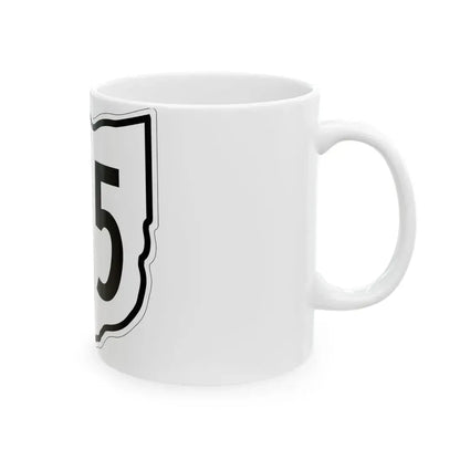 OH-615 1960 (Ohio) (Road Sign) White Coffee Mug - Go Mug Yourself