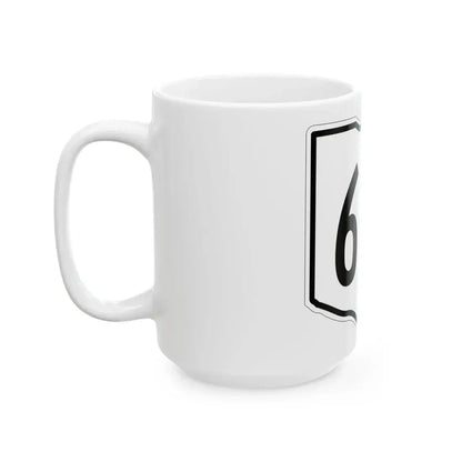 OH-615 1960 (Ohio) (Road Sign) White Coffee Mug - Go Mug Yourself