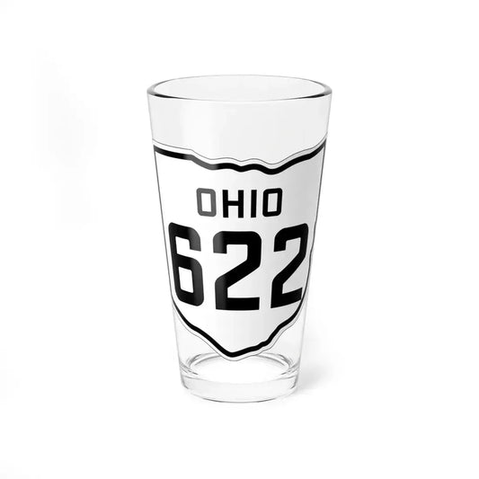 OH-622 1927 (Ohio) (Road Sign) Pint Glass 16oz 16oz - Go Mug Yourself