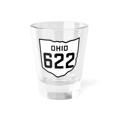 OH-622 1927 (Ohio) (Road Sign) Shot Glass 1.5oz 1.5oz - Go Mug Yourself