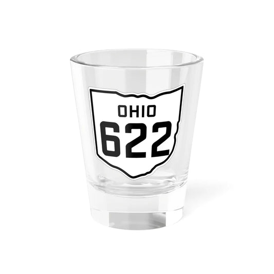 OH-622 1927 (Ohio) (Road Sign) Shot Glass 1.5oz 1.5oz - Go Mug Yourself