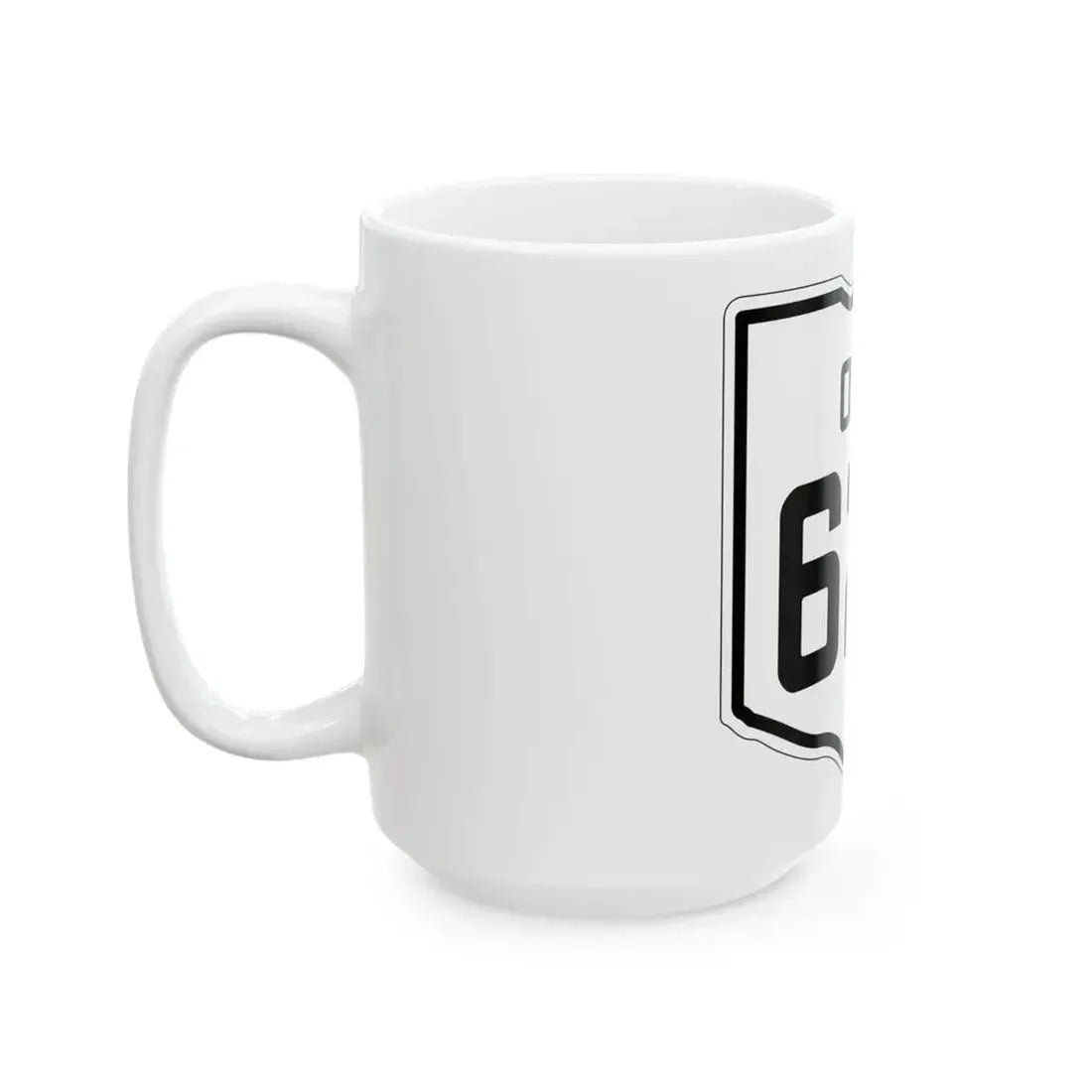 OH-623 1927 (Ohio) (Road Sign) White Coffee Mug - Go Mug Yourself