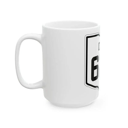 OH-623 1927 (Ohio) (Road Sign) White Coffee Mug - Go Mug Yourself