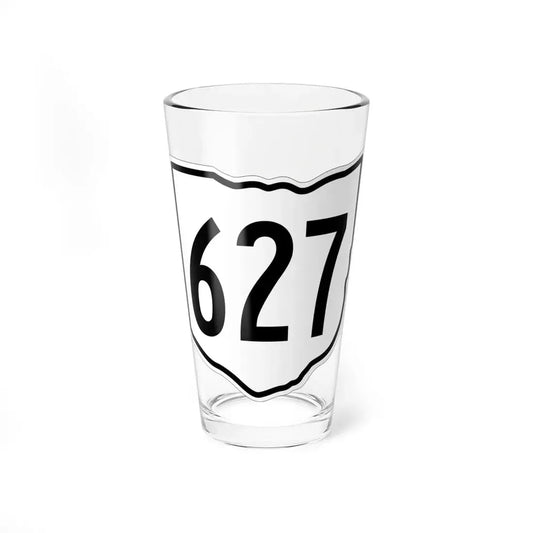 OH-627 1960 (Ohio) (Road Sign) Pint Glss 16oz 16oz - Go Mug Yourself