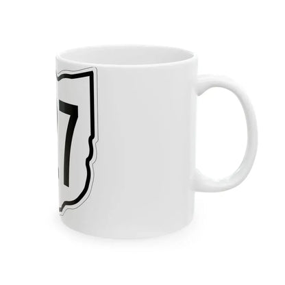 OH-627 1960 (Ohio) (Road Sign) White Coffee Mug - Go Mug Yourself