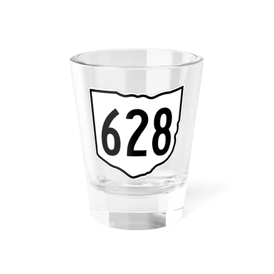 OH-628 1960 (Ohio) (Road Sign) Shot Glass 1.5oz 1.5oz - Go Mug Yourself