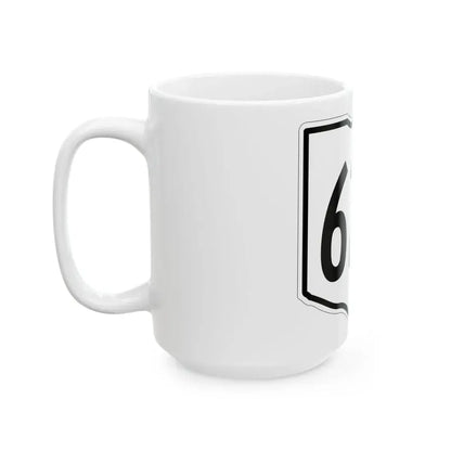 OH-628 1960 (Ohio) (Road Sign) White Coffee Mug - Go Mug Yourself