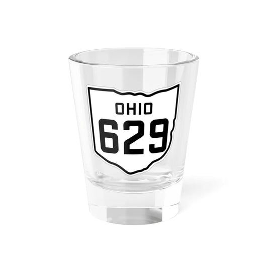 OH-629 1927 (Ohio) (Road Sign) Shot Glass 1.5oz 1.5oz - Go Mug Yourself