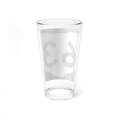 OH-63 (Ohio) (Road Sign) Pint Glss 16oz - Go Mug Yourself