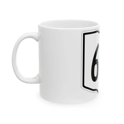 OH-631 1960 (Ohio) (Road Sign) White Coffee Mug - Go Mug Yourself