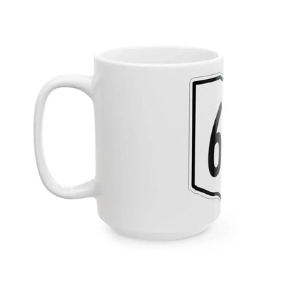 OH-631 1960 (Ohio) (Road Sign) White Coffee Mug - Go Mug Yourself