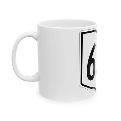 OH-632 1960 (Ohio) (Road Sign) White Coffee Mug - Go Mug Yourself