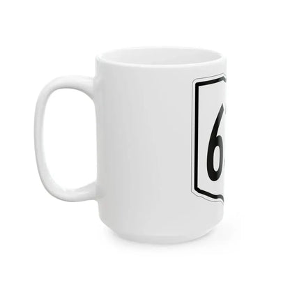 OH-632 1960 (Ohio) (Road Sign) White Coffee Mug - Go Mug Yourself