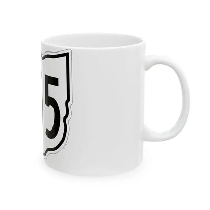 OH-655 1960 (Ohio) (Road Sign) White Coffee Mug - Go Mug Yourself
