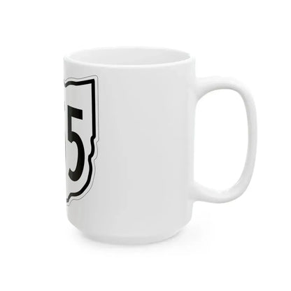 OH-655 1960 (Ohio) (Road Sign) White Coffee Mug - Go Mug Yourself