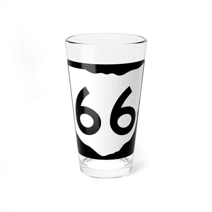 OH-66 (Ohio) (Road Sign) Pint Glass 16oz 16oz - Go Mug Yourself