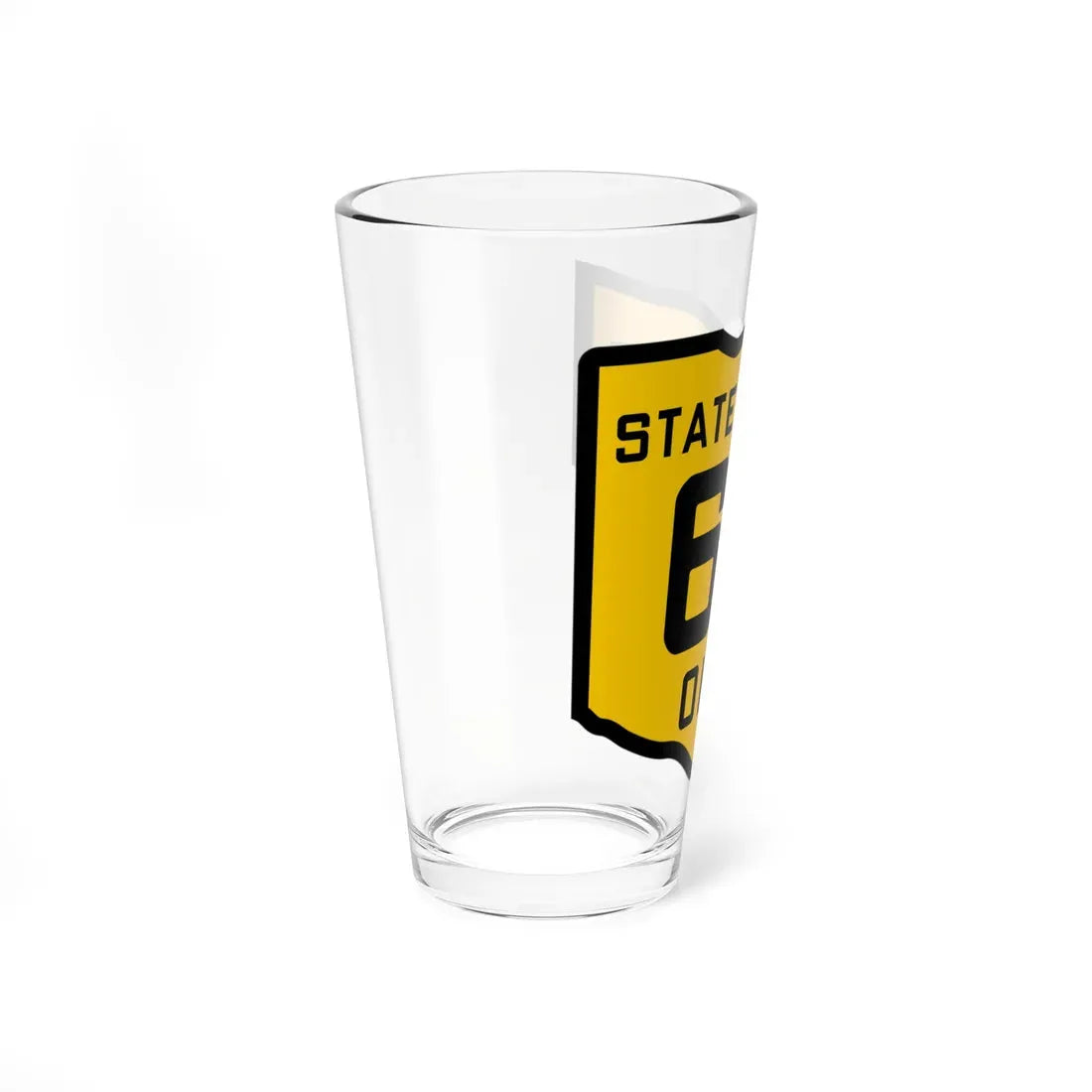 OH-67 1920 (Ohio) (Road Sign) Pint Glass 16oz - Go Mug Yourself