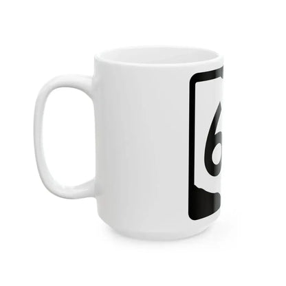 OH-67 (Ohio) (Road Sign) White Coffee Mug - Go Mug Yourself