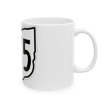 OH-675 1960 (Ohio) (Road Sign) White Coffee Mug - Go Mug Yourself
