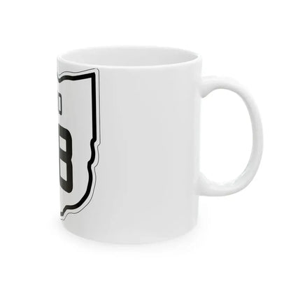 OH-68 1927 (Ohio) (Road Sign) White Coffee Mug - Go Mug Yourself