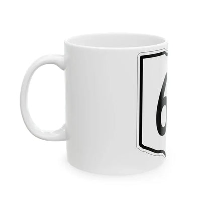OH-69 1960 (Ohio) (Road Sign) White Coffee Mug - Go Mug Yourself