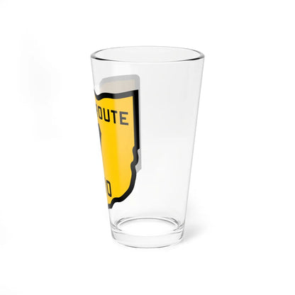 OH-7 1920 (Ohio) (Road Sign) Pint Glss 16oz - Go Mug Yourself