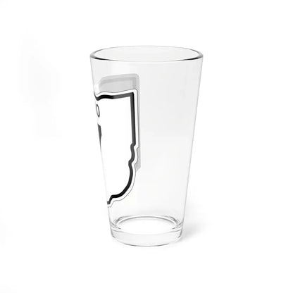 OH-7 1948 (Ohio) (Road Sign) Pint Glass 16oz - Go Mug Yourself
