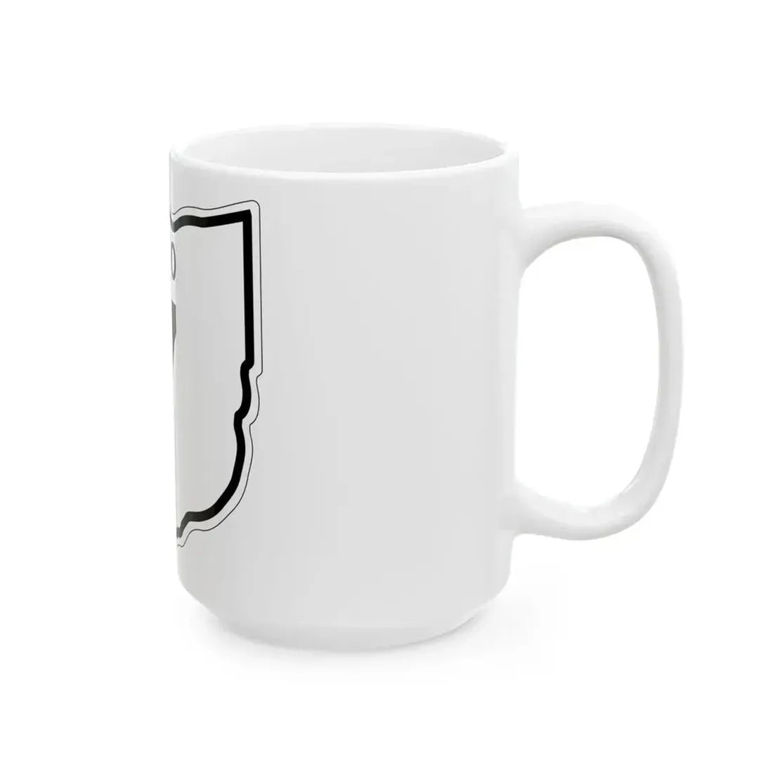 OH-7 1948 (Ohio) (Road Sign) White Coffee Mug - Go Mug Yourself