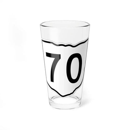 OH-70 1960 (Ohio) (Road Sign) Pint Glass 16oz 16oz - Go Mug Yourself
