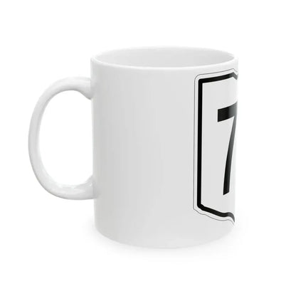 OH-70 1960 (Ohio) (Road Sign) White Coffee Mug - Go Mug Yourself