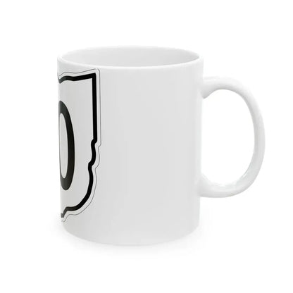OH-70 1960 (Ohio) (Road Sign) White Coffee Mug - Go Mug Yourself