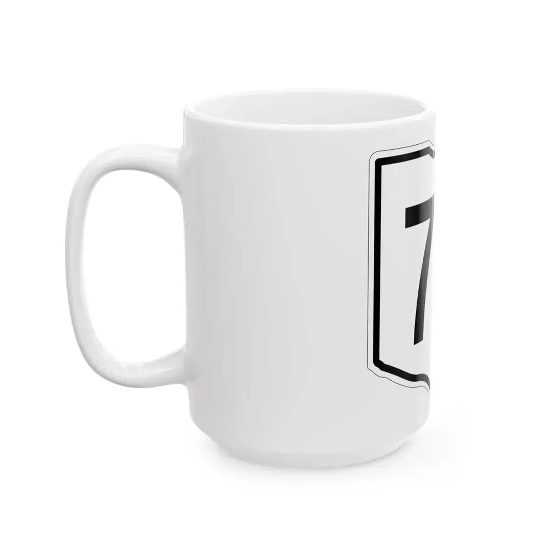 OH-70 1960 (Ohio) (Road Sign) White Coffee Mug - Go Mug Yourself