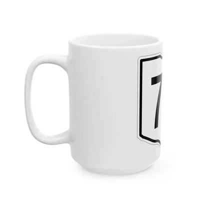 OH-70 1960 (Ohio) (Road Sign) White Coffee Mug - Go Mug Yourself