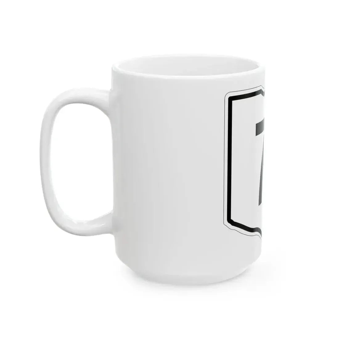 OH-71 1960 (Ohio) (Road Sign) White Coffee Mug - Go Mug Yourself