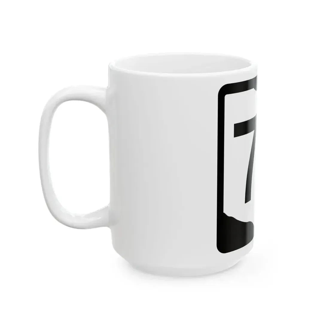 OH-72 (Ohio) (Road Sign) White Coffee Mug - Go Mug Yourself