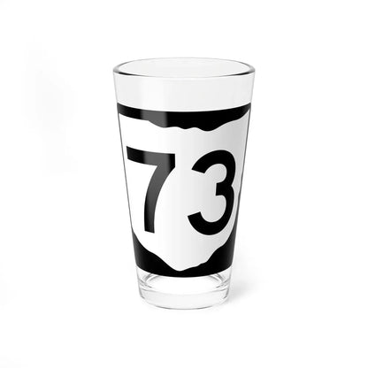 OH-73 (Ohio) (Road Sign) Pint Glass 16oz 16oz - Go Mug Yourself