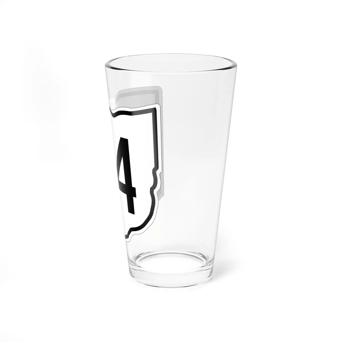 OH-74 1960 (Ohio) (Road Sign) Pint Glss 16oz - Go Mug Yourself