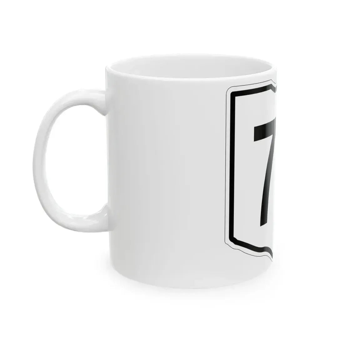 OH-74 1960 (Ohio) (Road Sign) White Coffee Mug - Go Mug Yourself