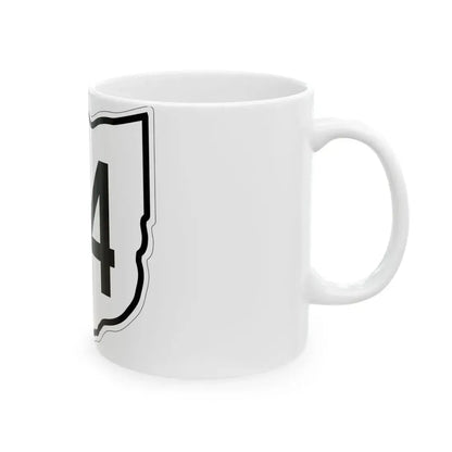 OH-74 1960 (Ohio) (Road Sign) White Coffee Mug - Go Mug Yourself