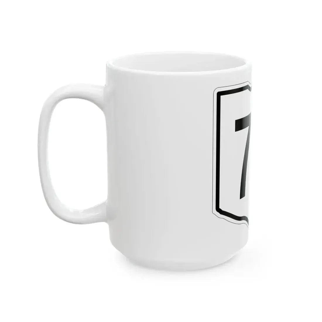 OH-74 1960 (Ohio) (Road Sign) White Coffee Mug - Go Mug Yourself