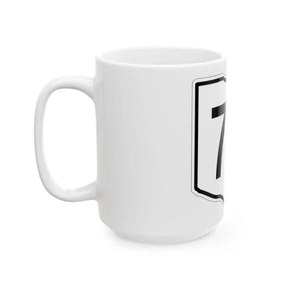 OH-74 1960 (Ohio) (Road Sign) White Coffee Mug - Go Mug Yourself