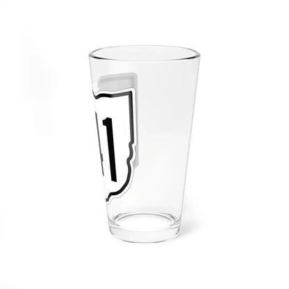 OH-741 1960 (Ohio) (Road Sign) Pint Glss 16oz - Go Mug Yourself