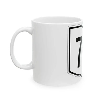OH-741 1960 (Ohio) (Road Sign) White Coffee Mug - Go Mug Yourself
