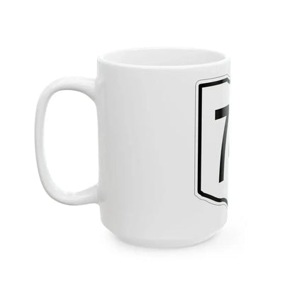 OH-741 1960 (Ohio) (Road Sign) White Coffee Mug - Go Mug Yourself