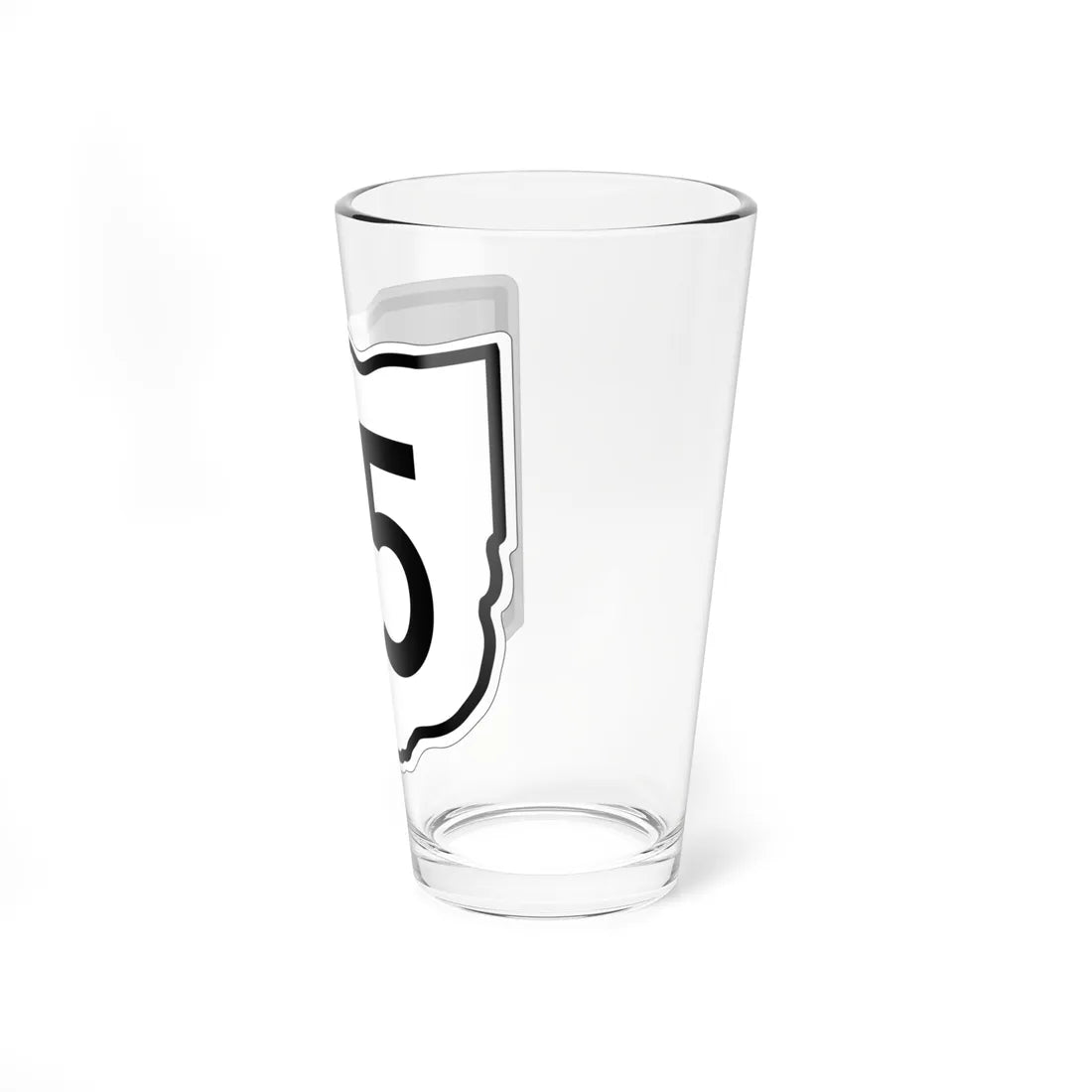 OH-75 1960 (Ohio) (Road Sign) Pint Glss 16oz - Go Mug Yourself