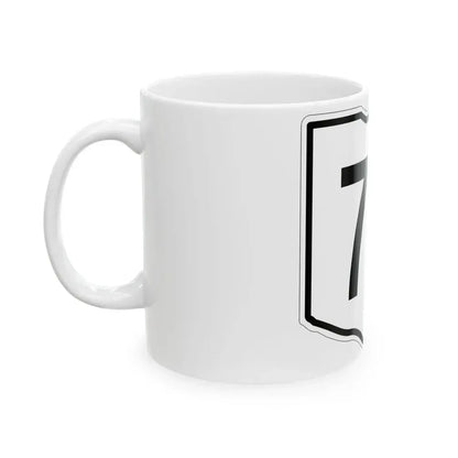 OH-75 1960 (Ohio) (Road Sign) White Coffee Mug - Go Mug Yourself