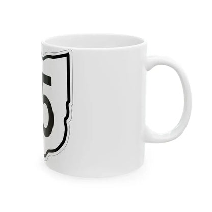 OH-75 1960 (Ohio) (Road Sign) White Coffee Mug - Go Mug Yourself