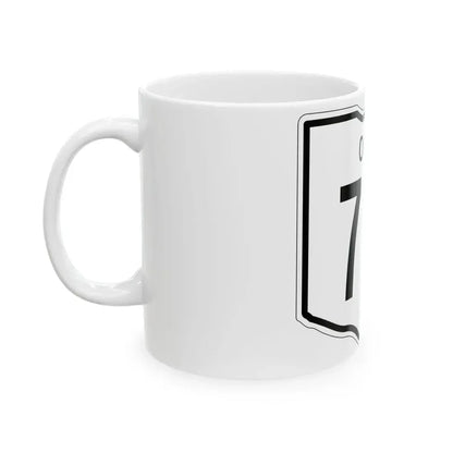 OH-751 1948 (Ohio) (Road Sign) White Coffee Mug - Go Mug Yourself