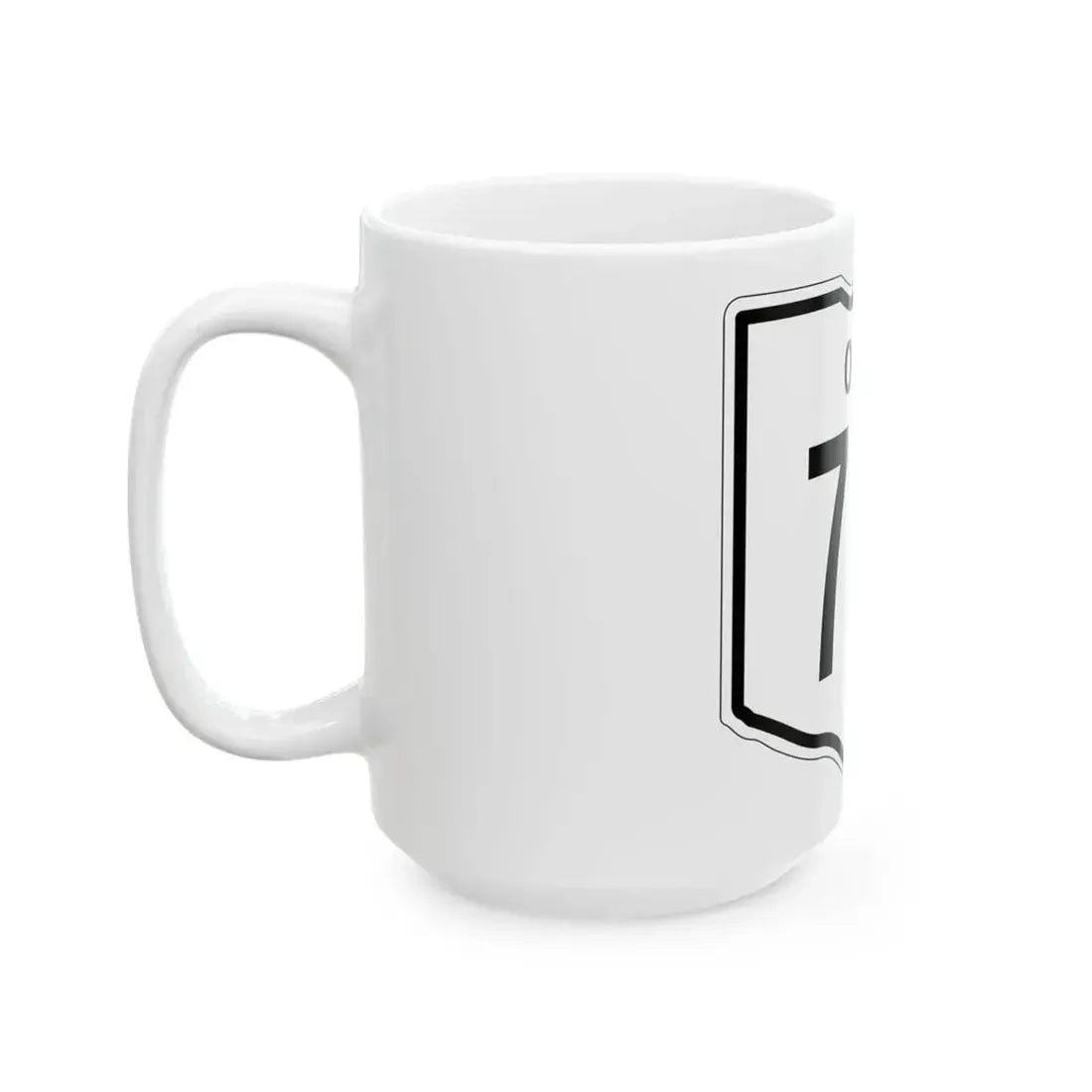 OH-751 1948 (Ohio) (Road Sign) White Coffee Mug - Go Mug Yourself