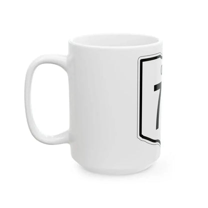 OH-751 1948 (Ohio) (Road Sign) White Coffee Mug - Go Mug Yourself